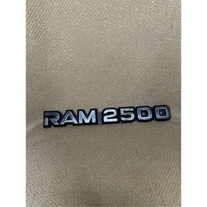 Dodge Ram 2500 RH Emblem 85501-C Chrome Used Condition genuine part